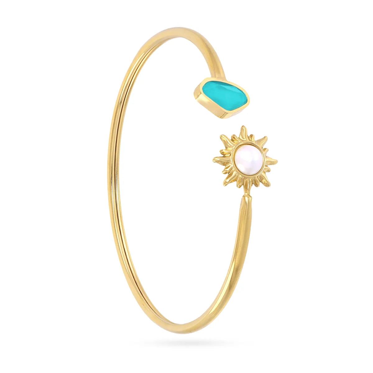 Aqua Calyx Bracelet