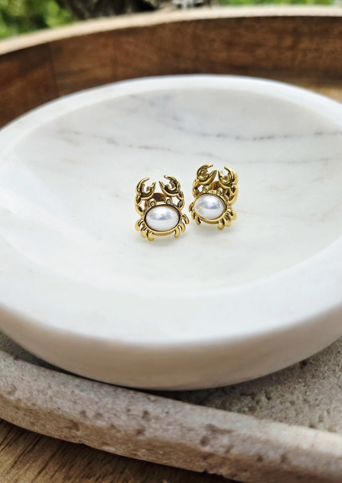 Aqua Silt Earrings