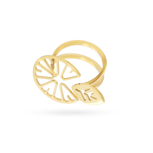 Juicy Citrus Peel Ring (Model 1)