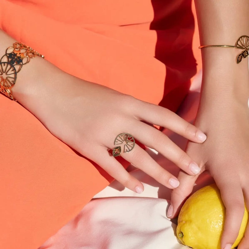 Juicy Citrus Peel Ring (Model 1)