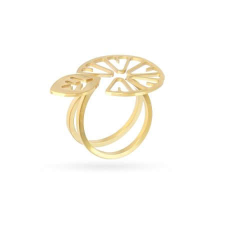 Juicy Citrus Peel Ring (Model 1)