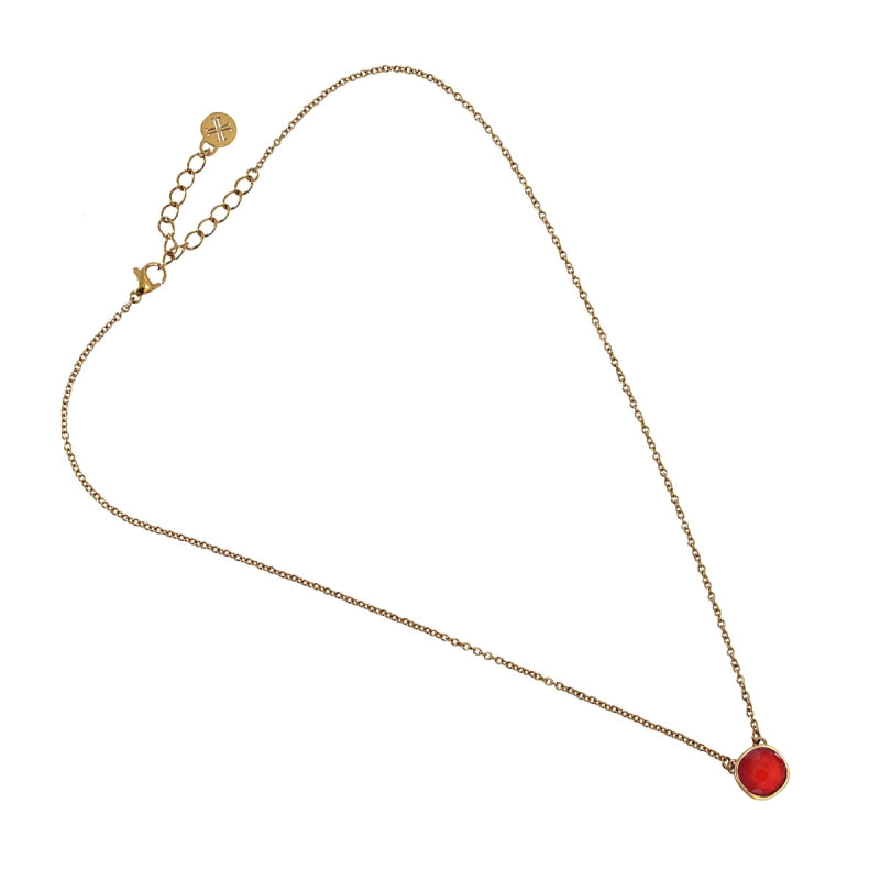 Augusta Necklace (Available in yellow and red)