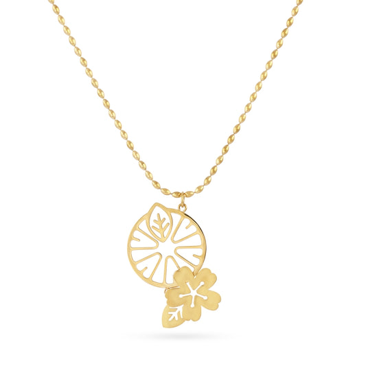 Citrus Peel Necklace