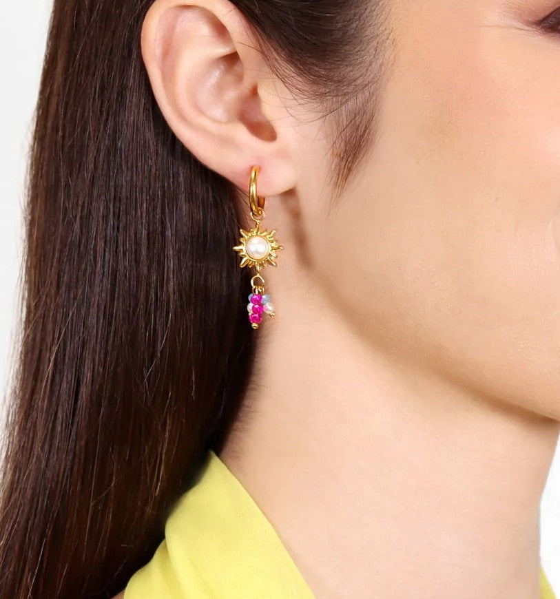 Aqua Veil Earrings