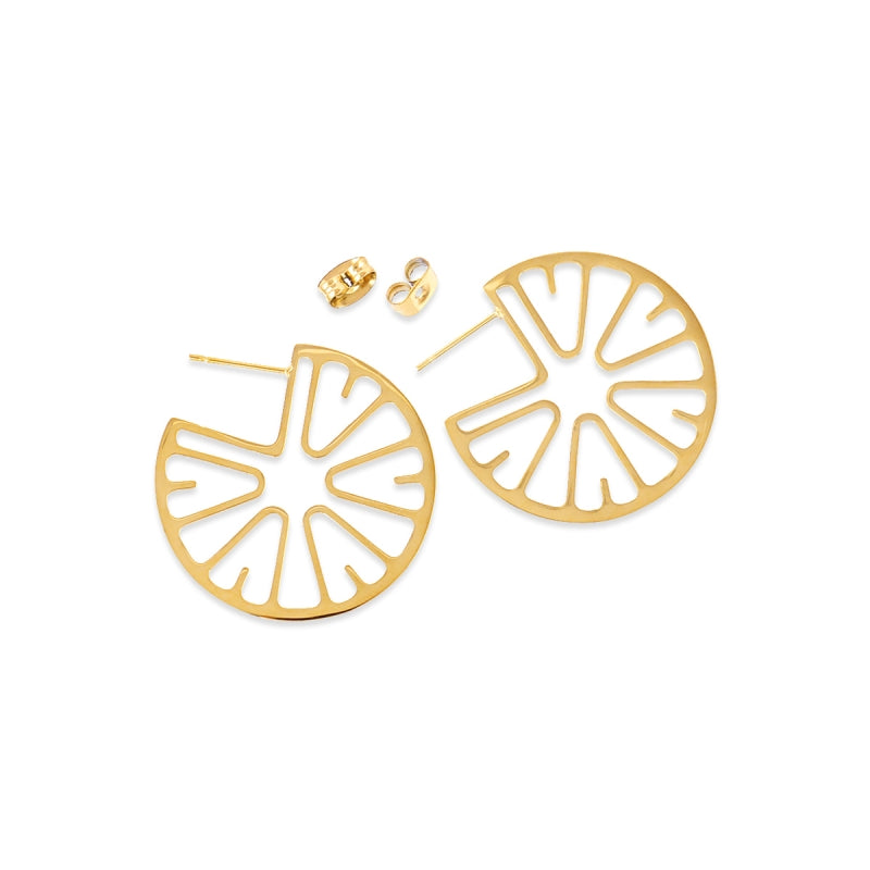 Juicy Citrus Rind Earring (MODEL 4)