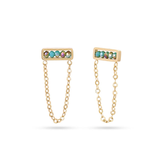 Levity Blinky Earrings (Available in blue or black)