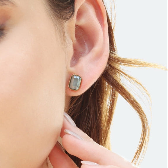 Pixel Stud Earrings
