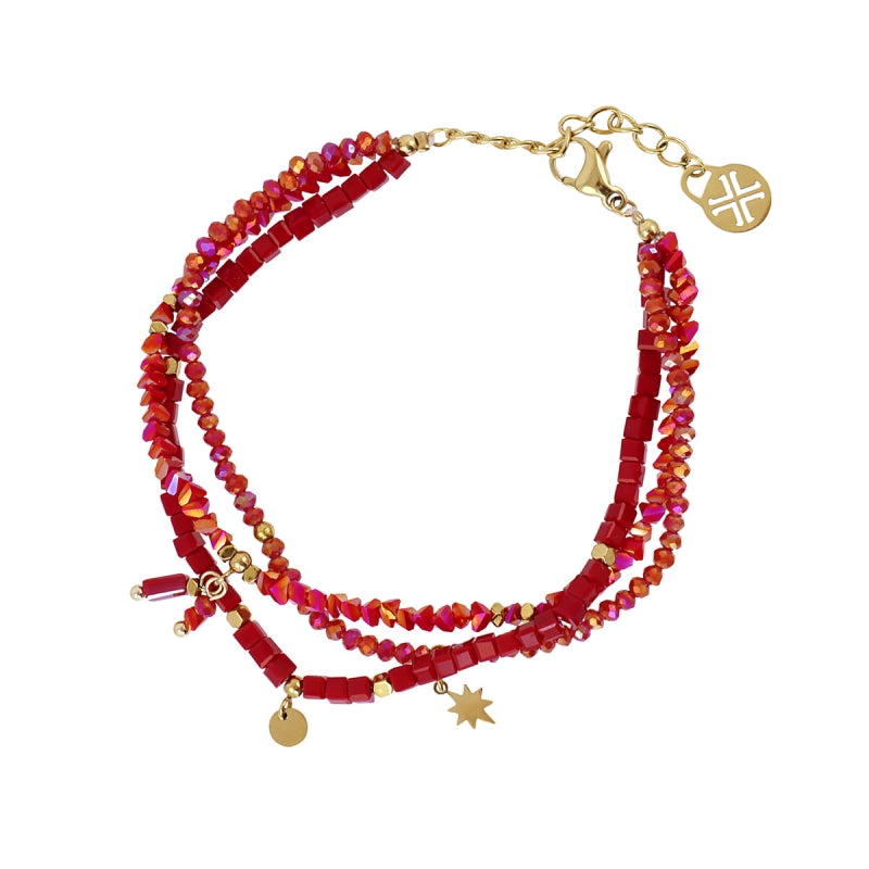 Multi Charm Spirit Stones Bracelet